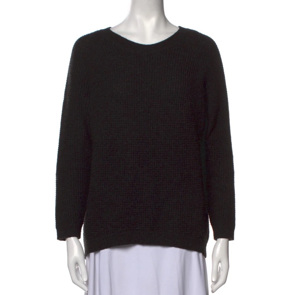 VINCE Wool Blend Scoop Neck Sweater